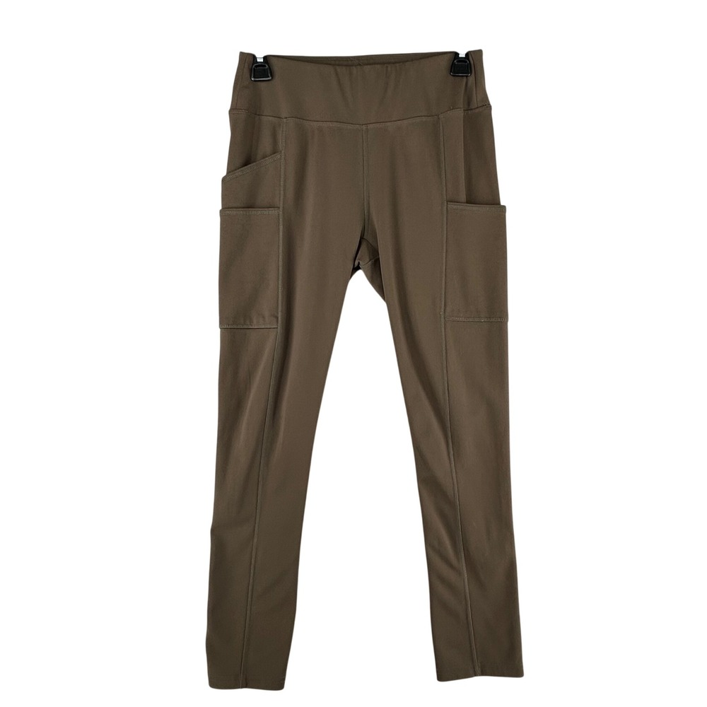 Carhartt Force Fitted Utility Leggings Cargo Pockets Olive Green Womens Xsmall‎